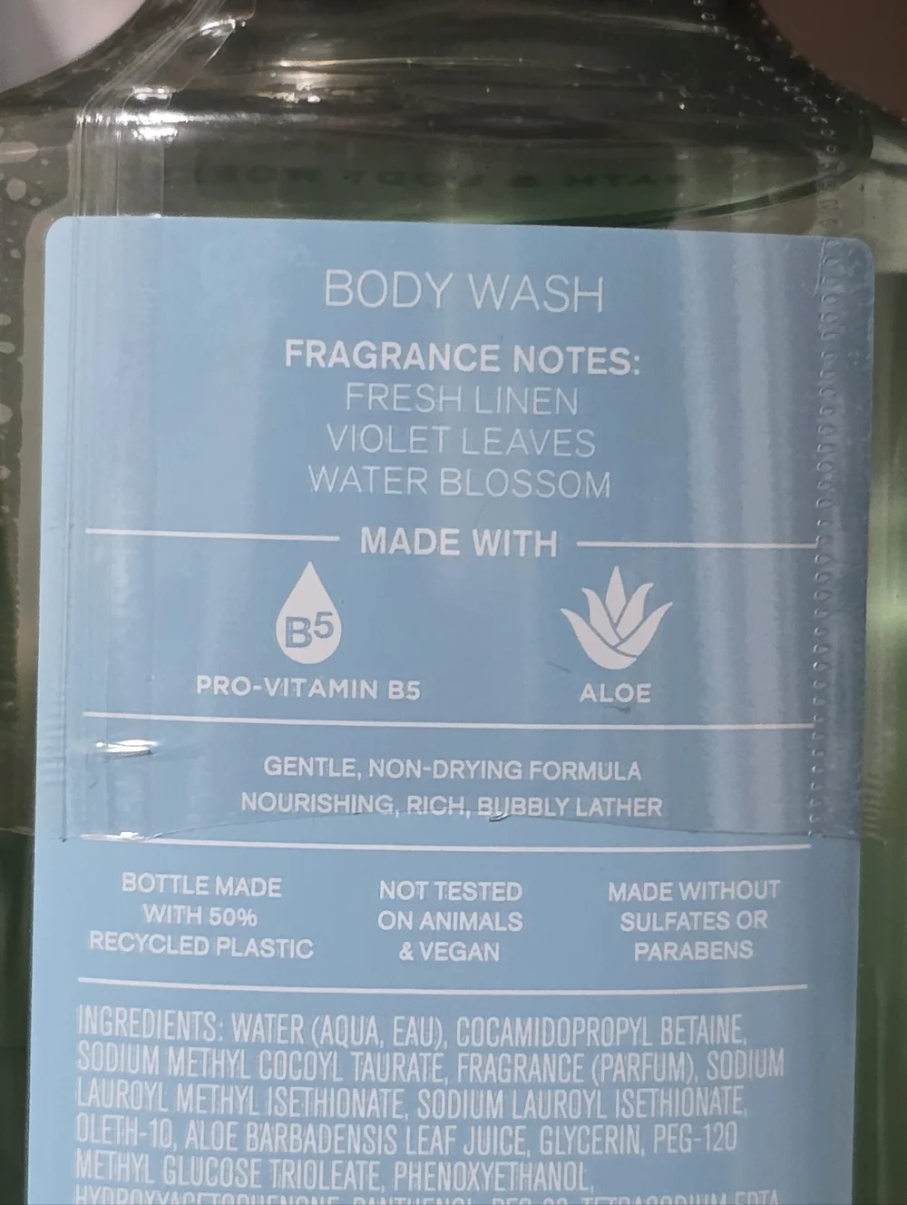 Bath & Body Works Saltwater Breeze Body Wash 10oz NEW RARE